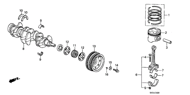 Crankshaft (22MM) Crankshaft (22MM)