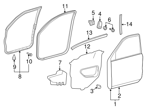 BODY/DOOR & COMPONENTS for 2013 Toyota Land Cruiser #1