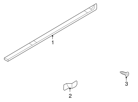 MKX EXTERIOR TRIM - PILLARS