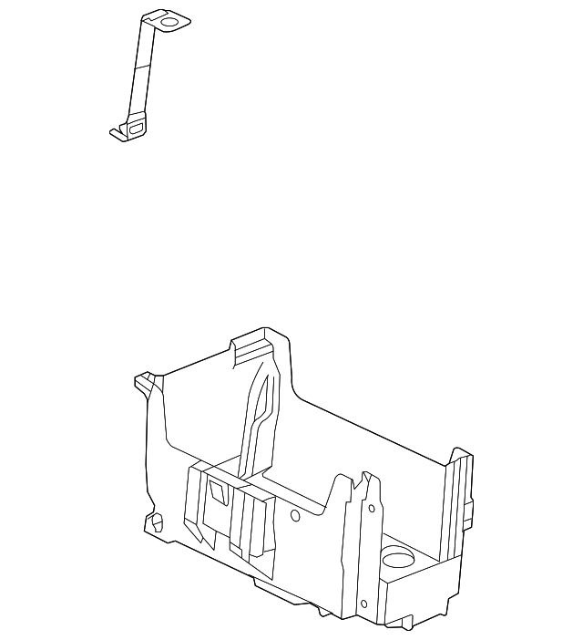 23350296 BATTERY TRAY