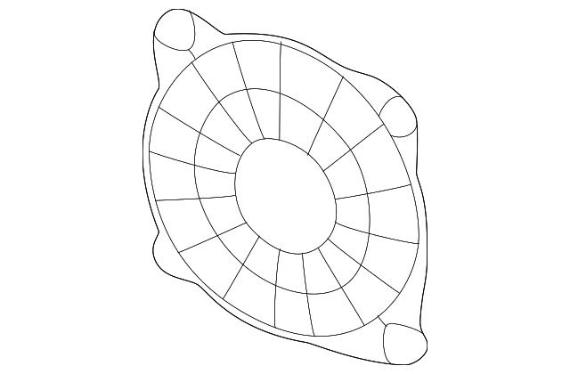 996-645-550-00 Деталь SPEAKER GRILLE, RIGHT
