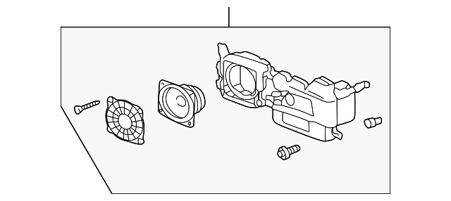 996-645-011-01 Деталь SPEAKER, LEFT