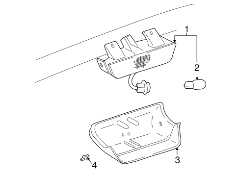 ELECTRICAL/BULBS - CHASSIS for 1997 Toyota RAV4 #6