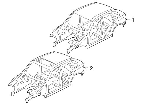 Cayenne BODY SHELL