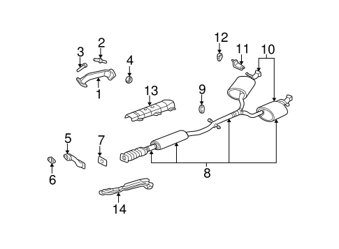 Bonneville EXHAUST COMPONENTS
