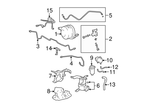 Auto Leveling Components for 2003 Toyota 4Runner #0