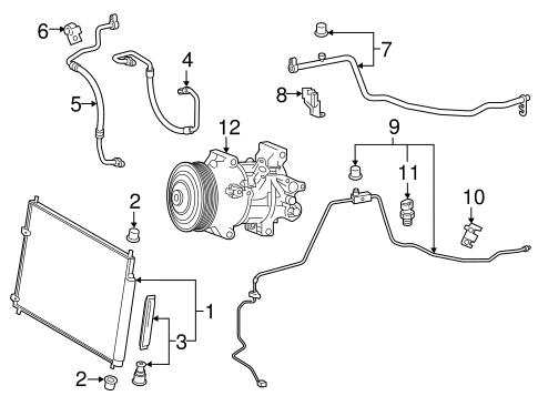 HVAC/SWITCHES & SENSORS for 2016 Scion iM #1