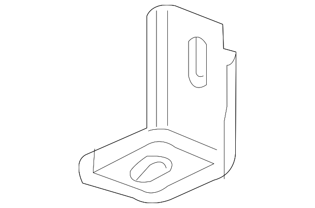C2C3951 Деталь LOWER REINF LOWER BRACKET, LEFT