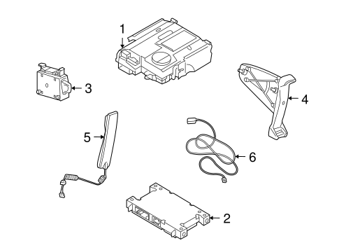 V70 COMMUNICATION SYSTEM COMPONENTS