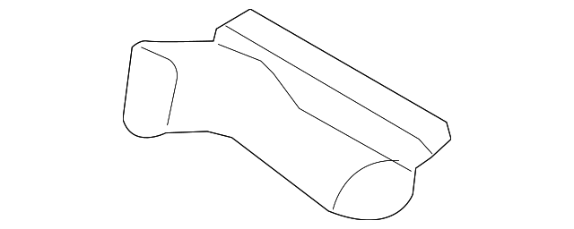 3W4Z-9B613-AA INLET DUCT