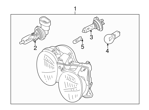 S-Type BULBS - CHASSIS 3