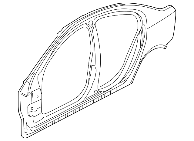 92156451 UNISIDE PANEL, LEFT