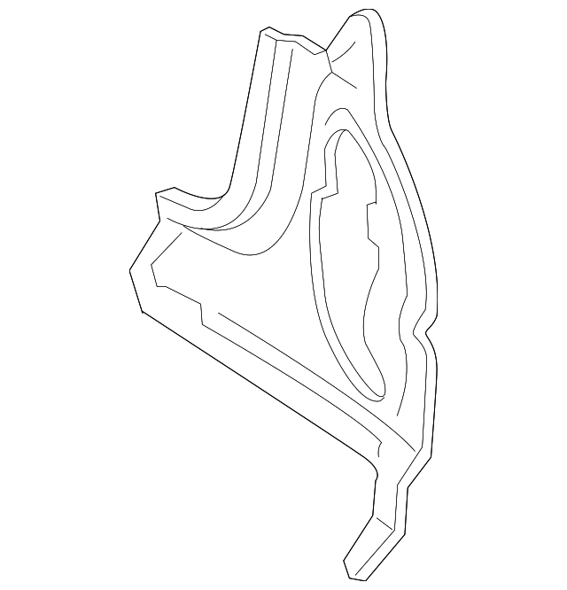 8693916 Деталь TAIL LAMP POCKET, RIGHT