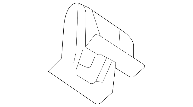 C2S44406 Деталь OVERHEAD CONSOLE RETAINER CLIP