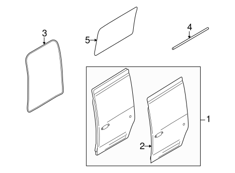 Transit Connect DOOR & COMPONENTS 2