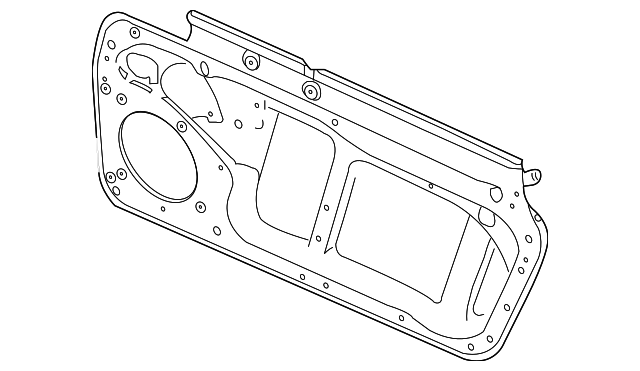 997-537-901-00 Деталь INNER PANEL, LEFT