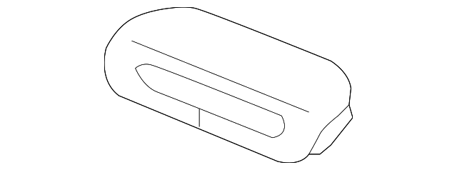 XR81421AGM Деталь SEAT BELT BEZEL