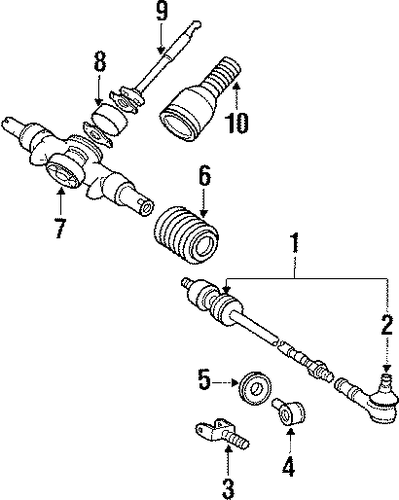 911 STEERING GEAR & LINKAGE