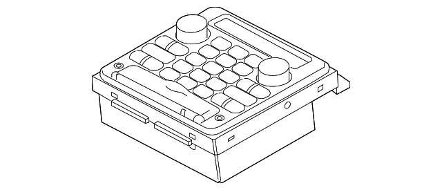 C2C22529 Деталь SWITCH PANEL