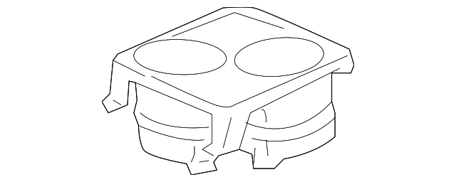 C2C24454 Деталь FRONT CUPHOLDER