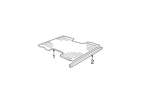 C2500 Pickup FLOOR - PICK UP BOX 3