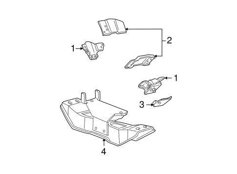 Mustang ENGINE & TRANS MOUNTING