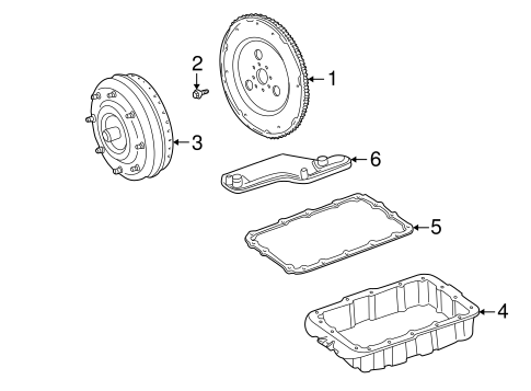 Automatic Transmission/Automatic Transmission for 2002 Ford Thunderbird #1