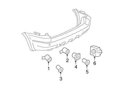 Electrical/Electrical Components for 2001 Ford Escape #1
