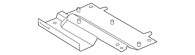 9E5Z-54104B40-A Деталь LOWER COVER FRONT COVER
