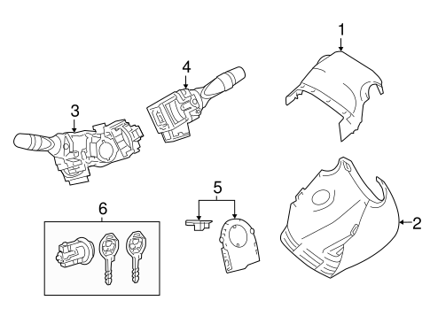ELECTRICAL/IGNITION LOCK for 2016 Toyota Camry #3