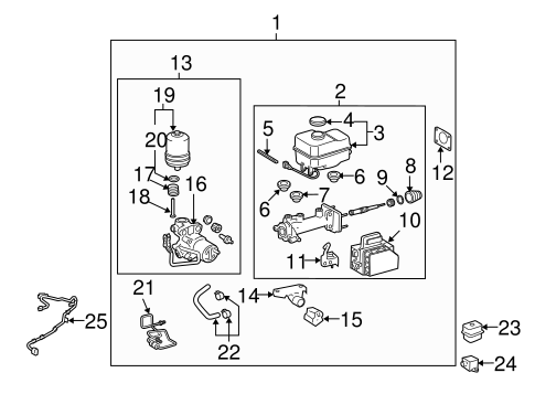 BRAKES/TRACTION CONTROL for 2008 Toyota 4Runner #1