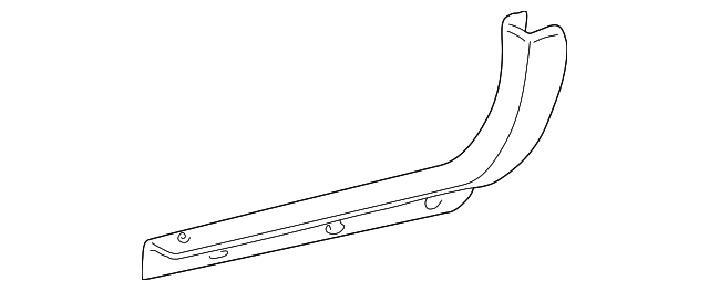 YF1Z-5413208-AAB Деталь SCUFF PLATE, RIGHT