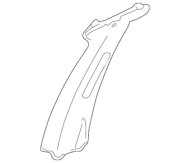 3F1Z-5424356-AAA Деталь CENTER PLR TRIM, RIGHT