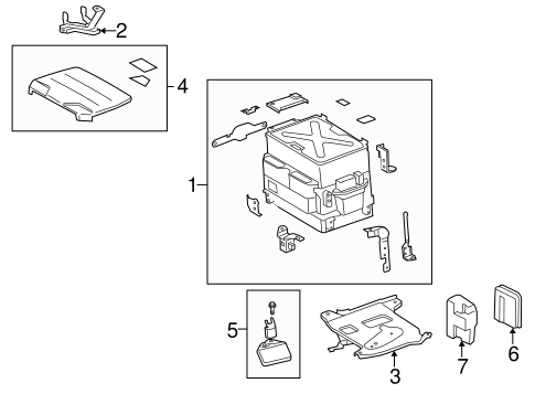 ELECTRICAL/ELECTRICAL COMPONENTS for 2009 Toyota Camry #3