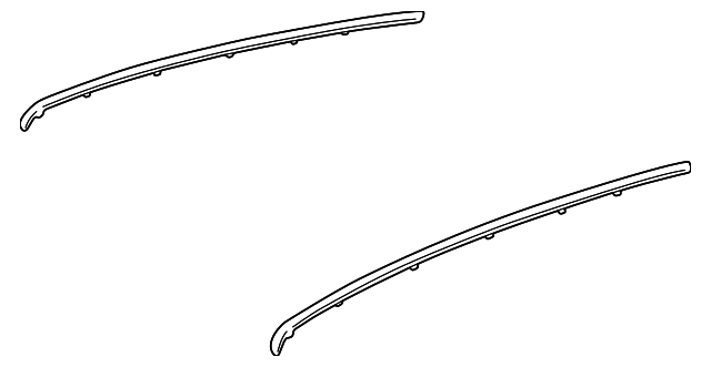 ALR9112 Деталь DRIP MOLDING, RIGHT