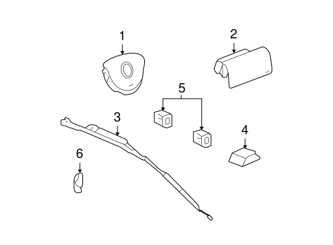 Canyon AIR BAG COMPONENTS