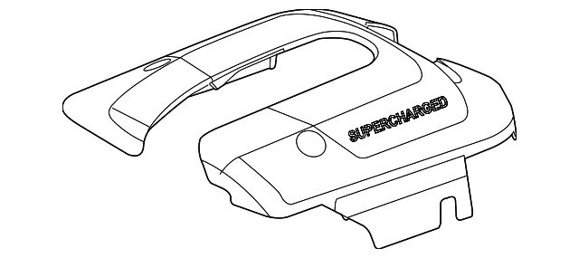 XR857094 Деталь ENGINE COVER