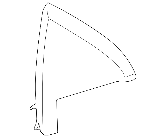 8R3Z-63214A62-A Деталь MIRROR FILLER, RIGHT