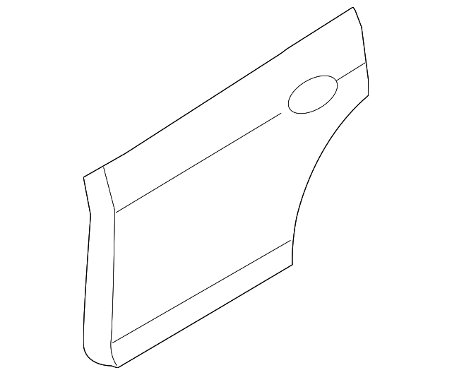 6H6Z-5424700-A Деталь OUTER PANEL, RIGHT