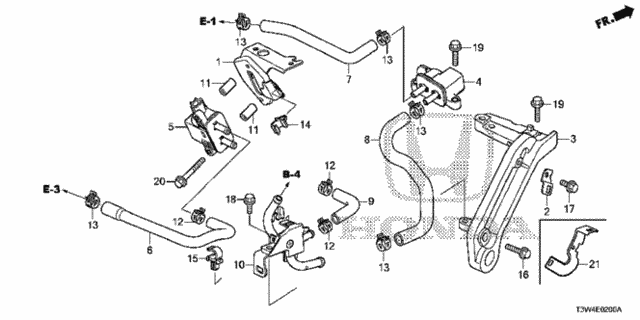 Purge Control Solenoid Valve for 2015 Honda Accord #0