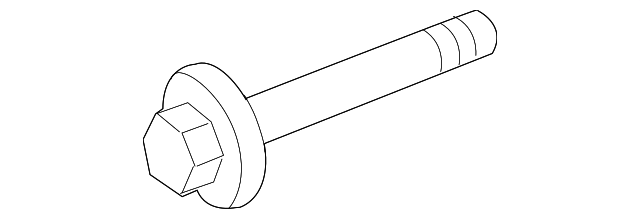 T2H3715 Деталь STABILIZER LINK BOLT, LEFT