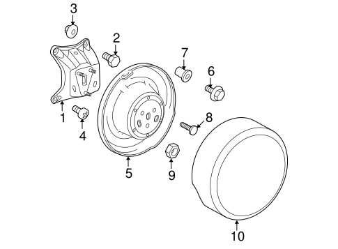 BODY/CARRIER & COMPONENTS for 2010 Toyota RAV4 #1