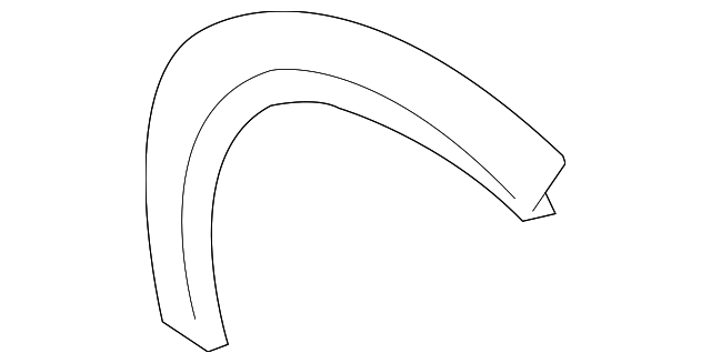 DFK500050PMA Деталь WHEEL OPNG MLDG, LEFT