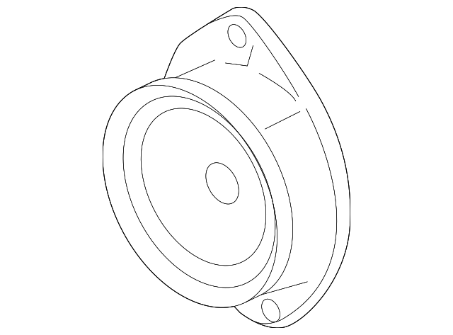 15103787 Деталь FRONT DR SPEAKER, LEFT
