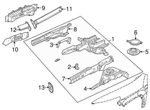 Cherokee STRUCTURAL COMPONENTS & RAILS