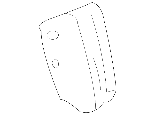 7T4Z7861348ED Деталь LOWER COVER, RIGHT