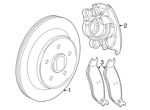 BRAKES/REAR BRAKES for 2003 Dodge Dakota #2