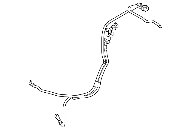 30764859 Деталь POSITIVE CABLE