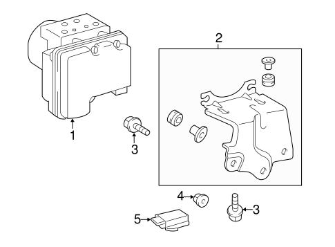 ELECTRICAL/ABS COMPONENTS for 2013 Scion tC #1