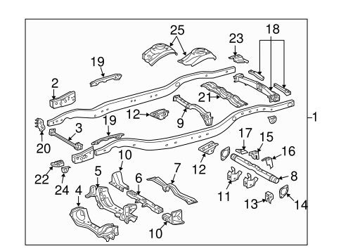 BODY/FRAME & COMPONENTS for 2015 Toyota Land Cruiser #1